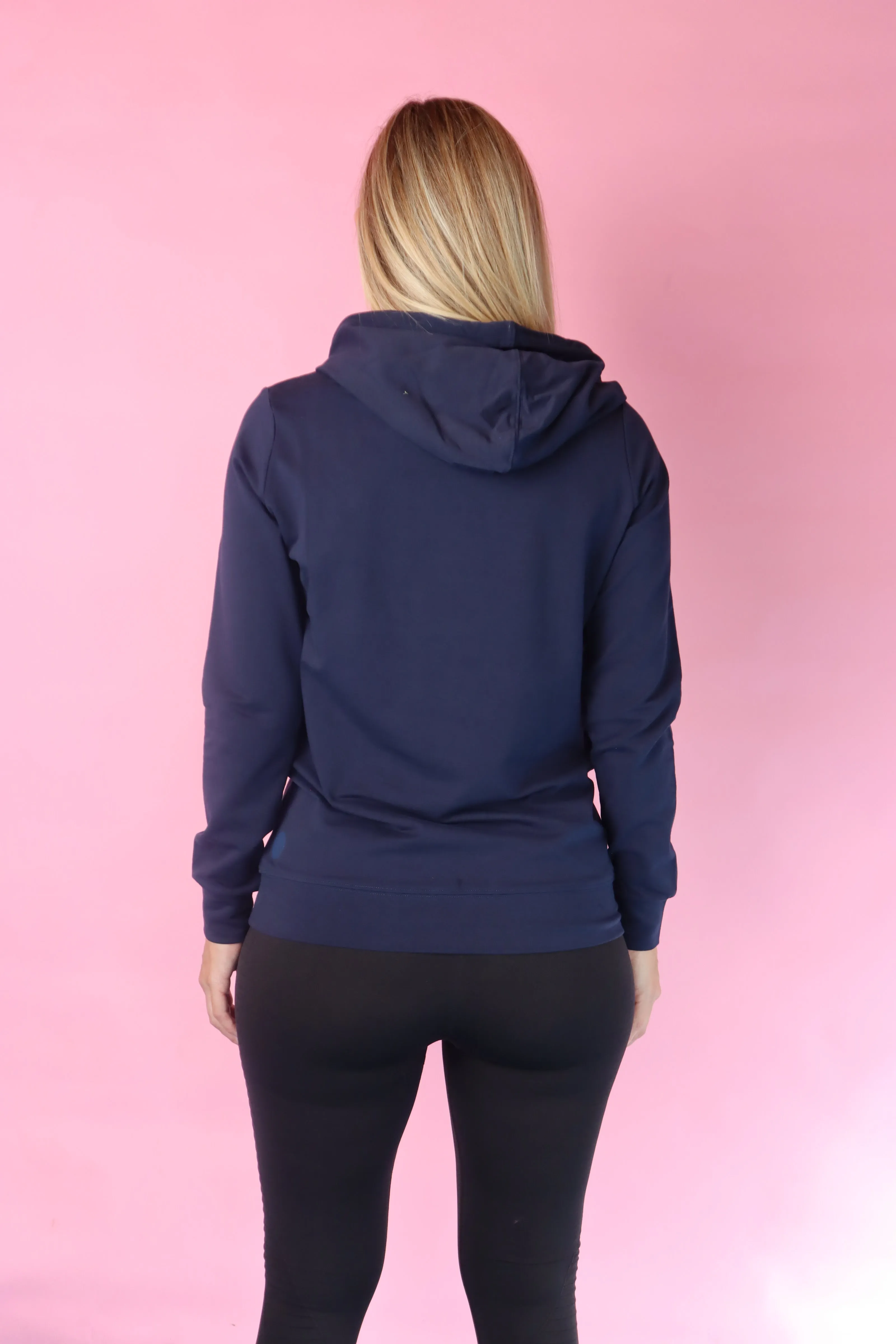 ** CLEARANCE ** Breastfeeding Hoodie - Casual Hoodie Navy