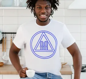AA - 10"  Outlined AA Symbols SS/LS Tee