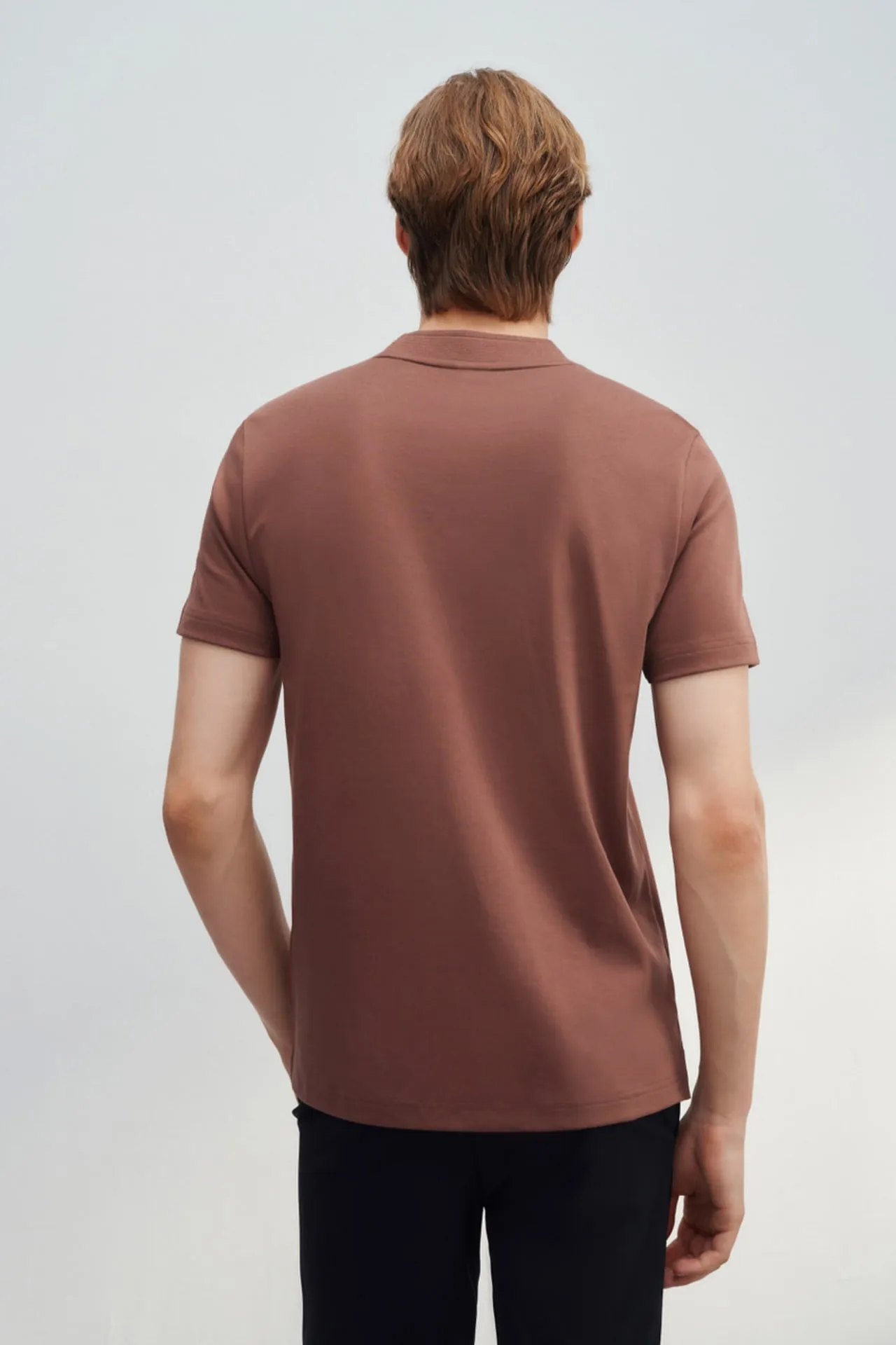 Aqua Soft Cotton Smart Fit Short Sleeve T-Shirt with Logo