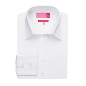 BA085-18 Brook Taverner Ladies Palena Long Sleeve Shirt White Size 18