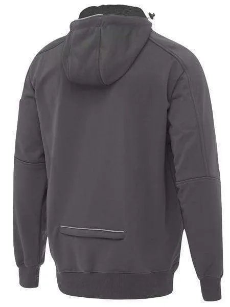 Bisley Zip-front Work Fleece Hoodie BK6925
