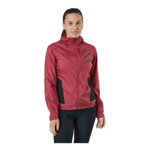 Bonatti Cross Fz Hoodie W Earth Red/cabernet/black