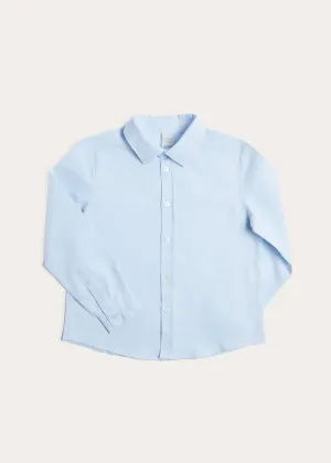 Classic Blue Cotton Oxford Shirt (4-10yrs)