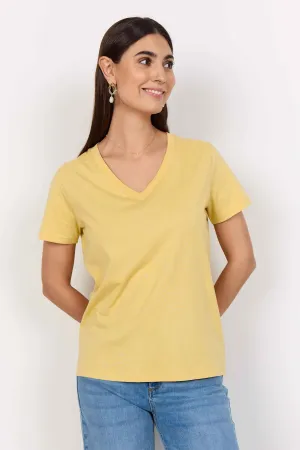 COTTON V-NECK TEE