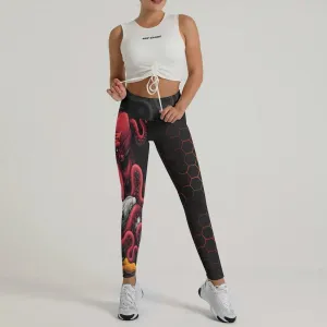 Cthulhu Battle Tiger Legging