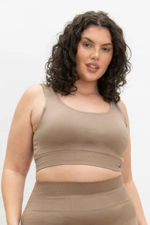 Curve Ultimate Seamless Bralette - Oatmeal Beige
