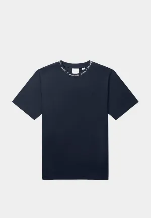 DAILY PAPER Erib Ss T­Shirt Blue