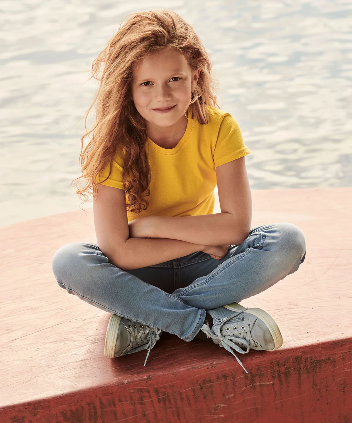 Deep Navy - Girls valueweight T