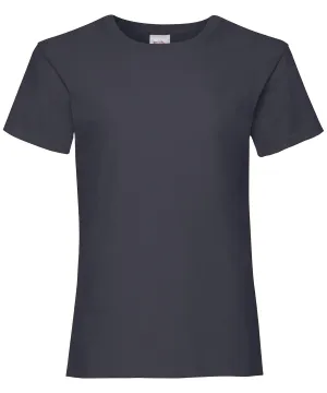 Deep Navy - Girls valueweight T