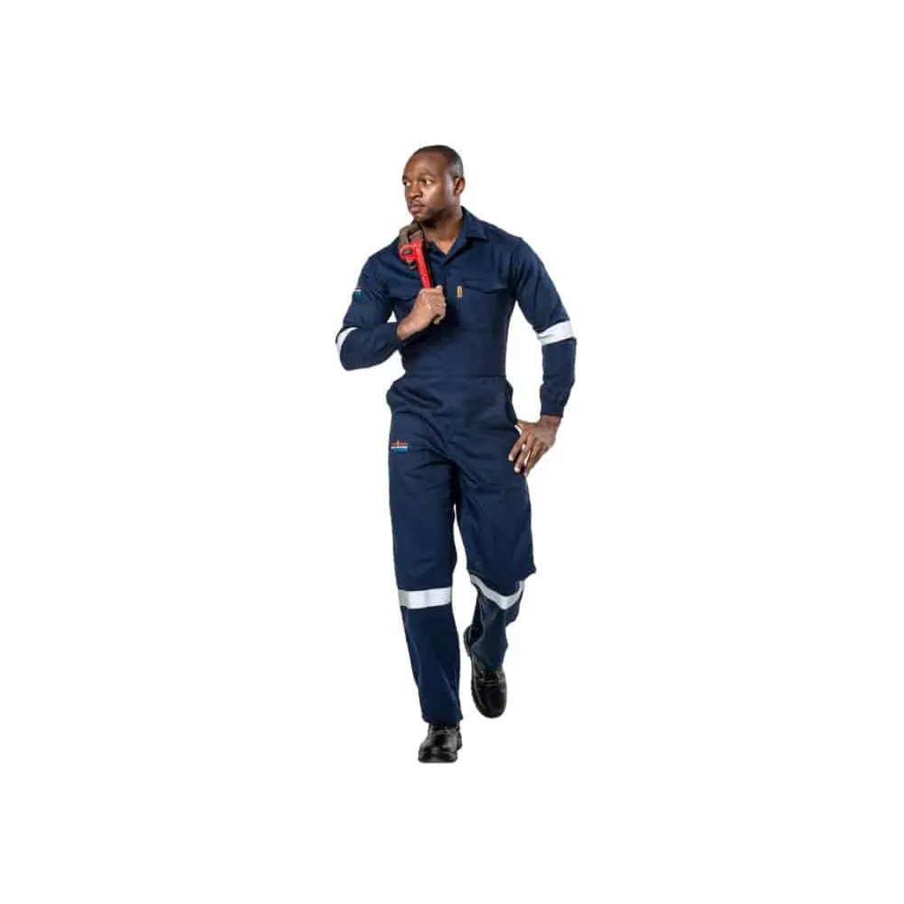 DROMEX D59 BOILERSUIT FLAME & ACID NAVY SIZE 30