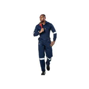 DROMEX D59 BOILERSUIT FLAME & ACID NAVY SIZE 30
