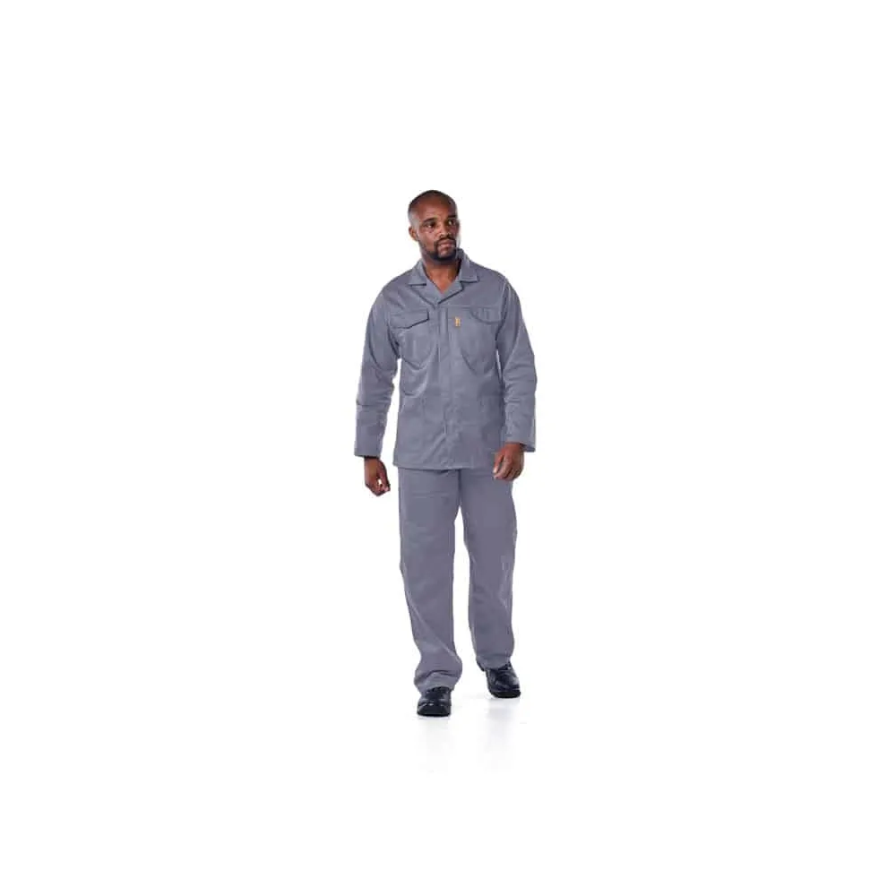 DROMEX EXECUFIT POLYCOTTON CONTI PANTS COLOUR-GREY SIZE 40