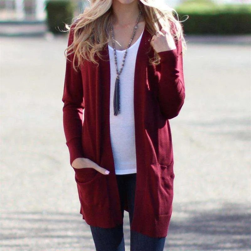 Everyday Cardigan Mid Length | S-XL