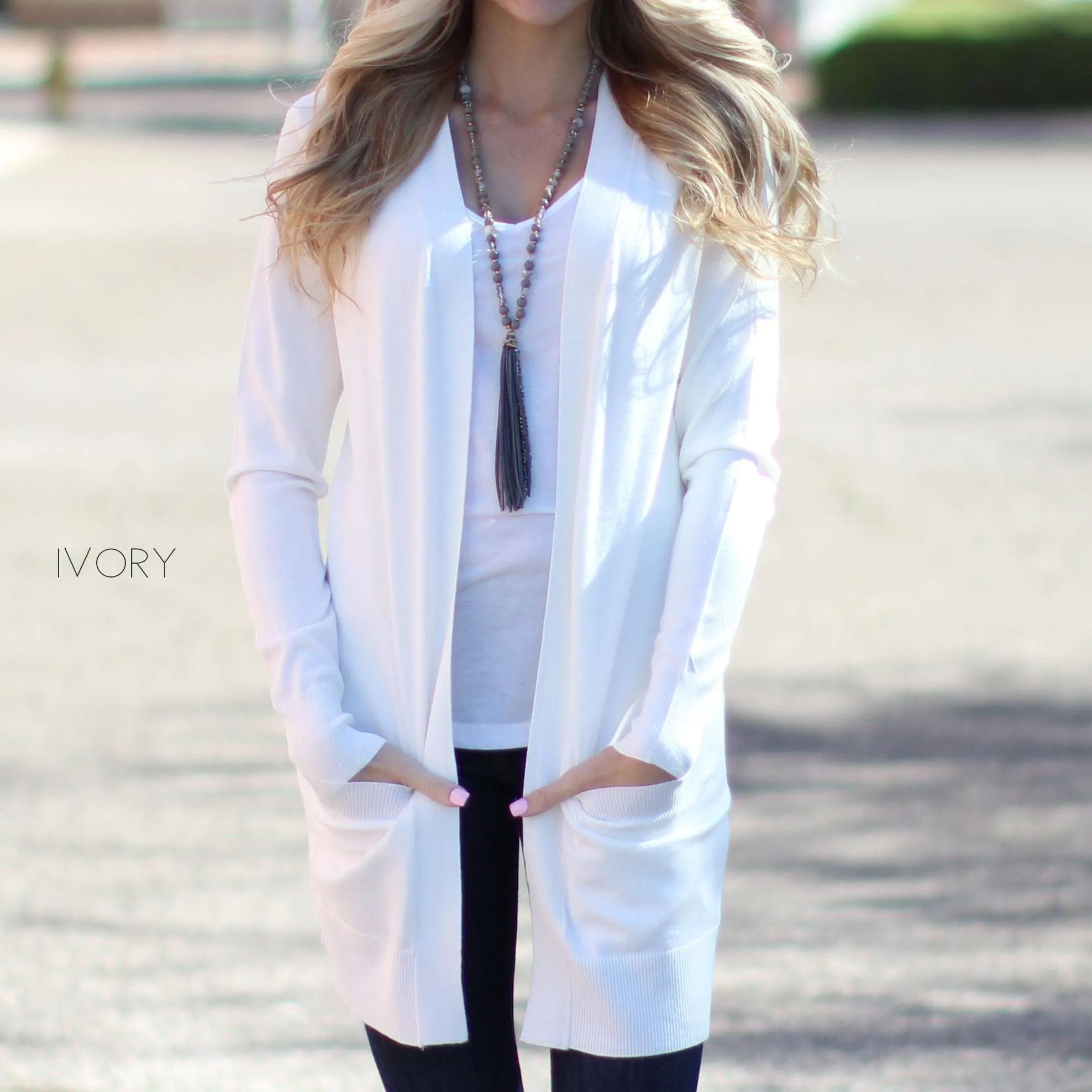 Everyday Cardigan Mid Length | S-XL