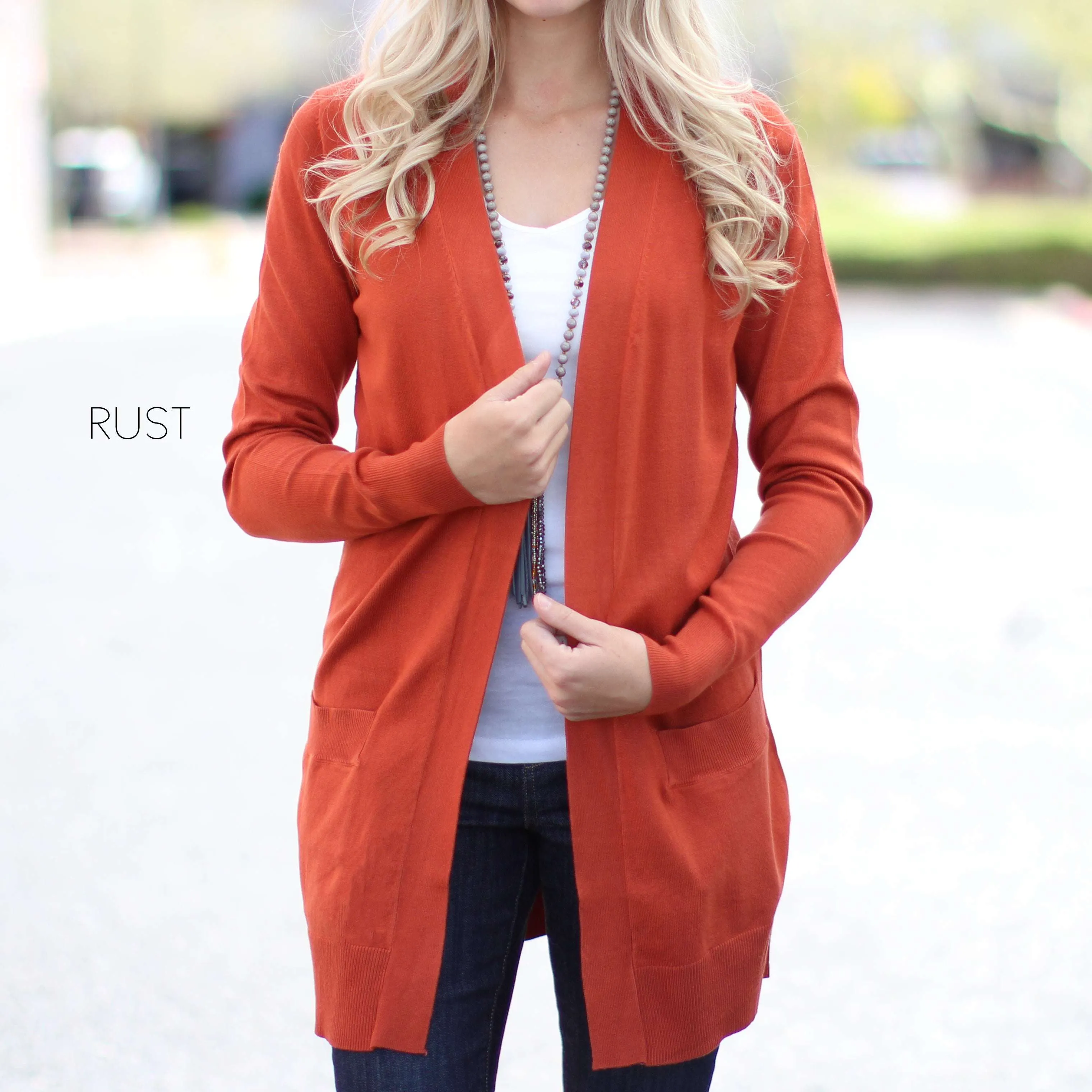 Everyday Cardigan Mid Length | S-XL