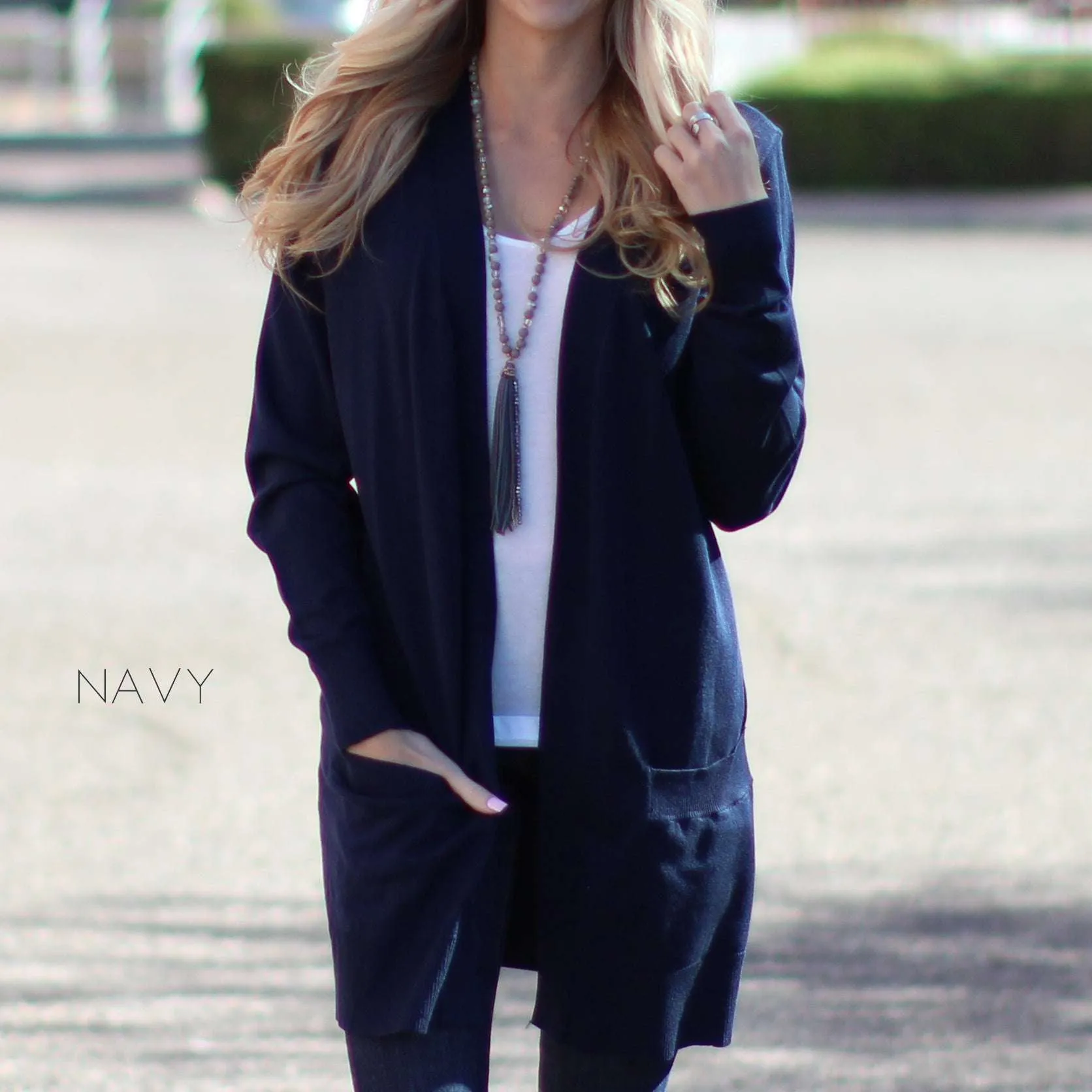 Everyday Cardigan Mid Length | S-XL