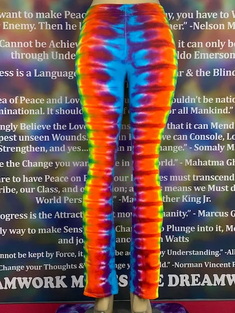 Extra Small HomeTown Tiedye Yoga Pant #20