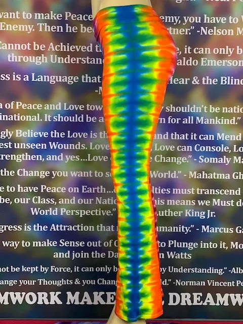 Extra Small HomeTown Tiedye Yoga Pant #20