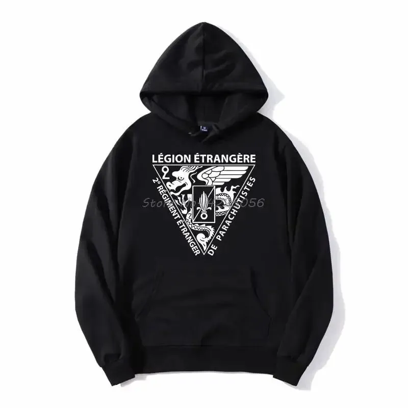 French Foreign Legion Special Forces World War Army Hoodie Men Fleece Hoodies Hooded Sweatshirt Streetwear Harajuku