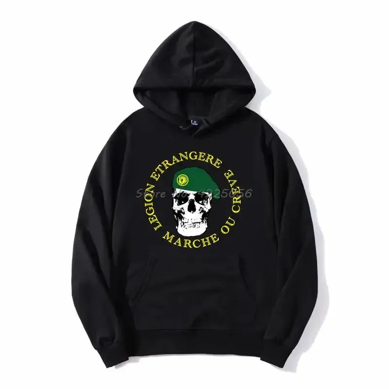 French Foreign Legion Special Forces World War Army Hoodie Men Fleece Hoodies Hooded Sweatshirt Streetwear Harajuku