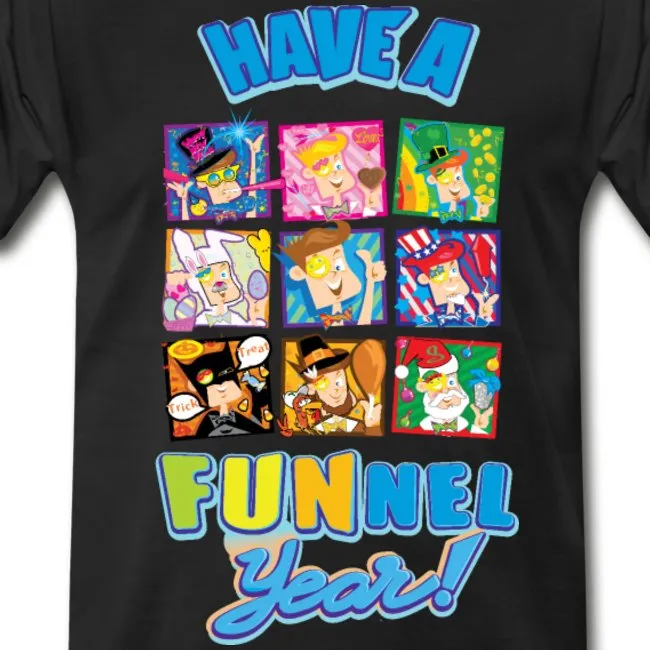 Have A FUNnel Year! T-Shirt (Womens)