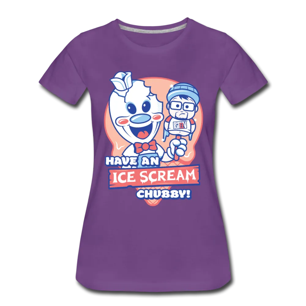 Have An Ice Scream Chubby T-Shirt (Womens)