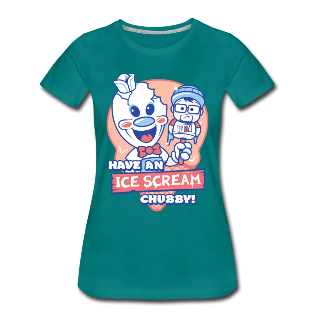 Have An Ice Scream Chubby T-Shirt (Womens)