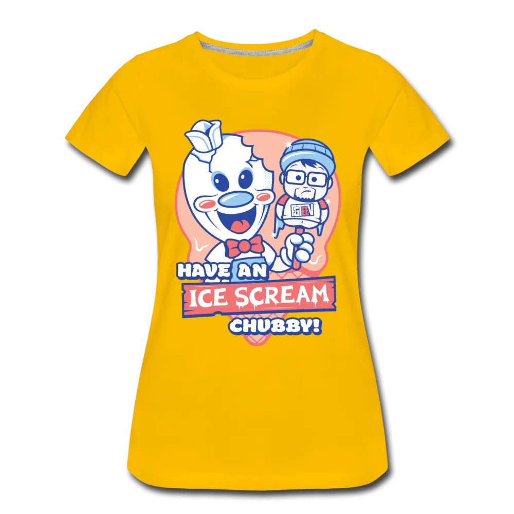 Have An Ice Scream Chubby T-Shirt (Womens)