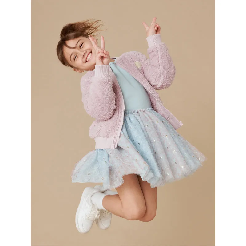 Huxbaby Unicorn Fur Jacket