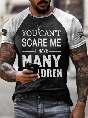 I Have Many Children Raglan Graphic Tee