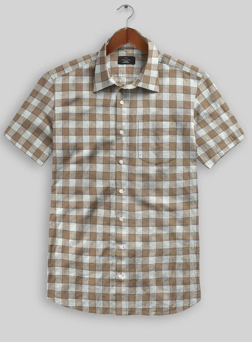 Ilimas Checks Linen Shirt