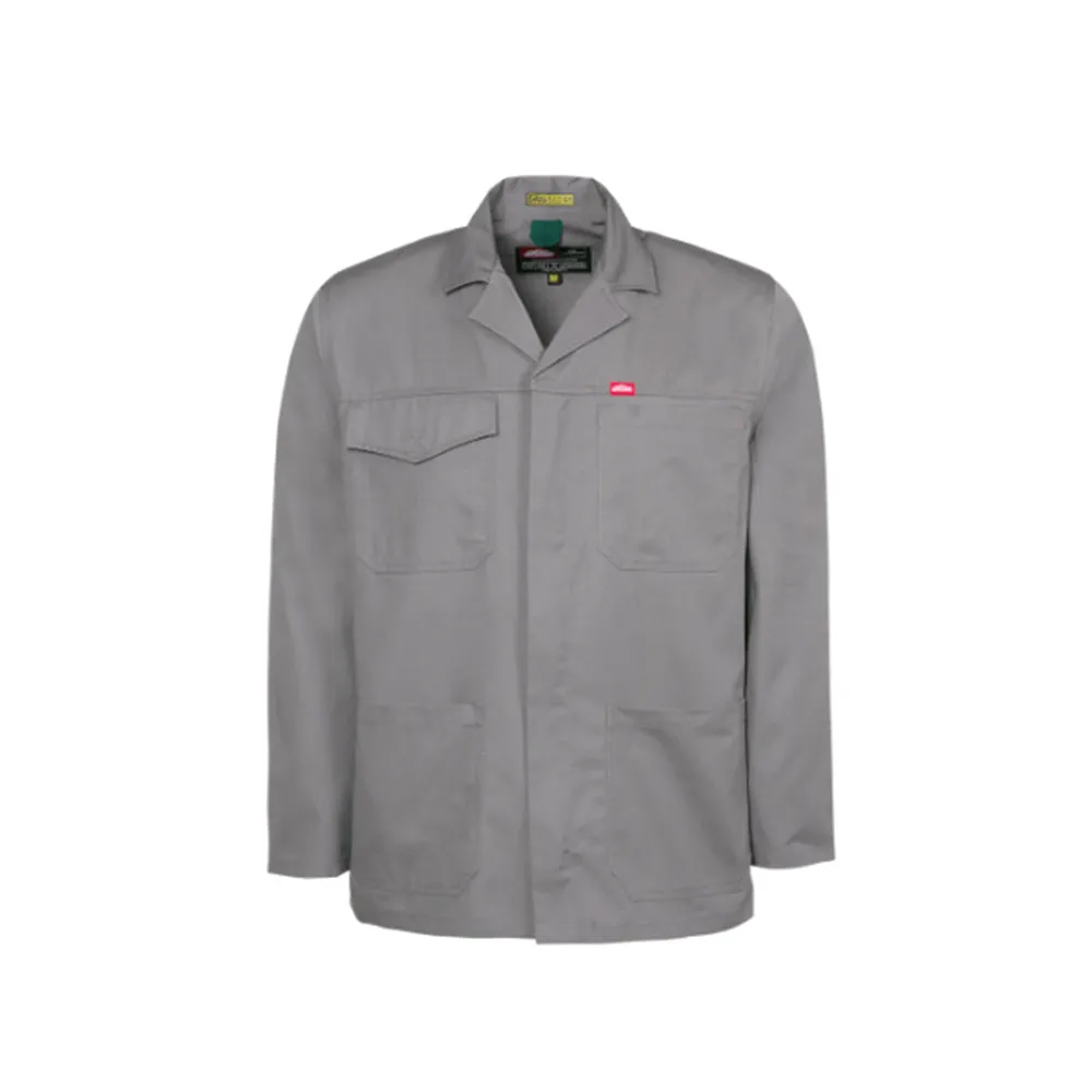 JONSSON POLYCOTTON WORK JACKET COLOUR-GREY SIZE-4XL