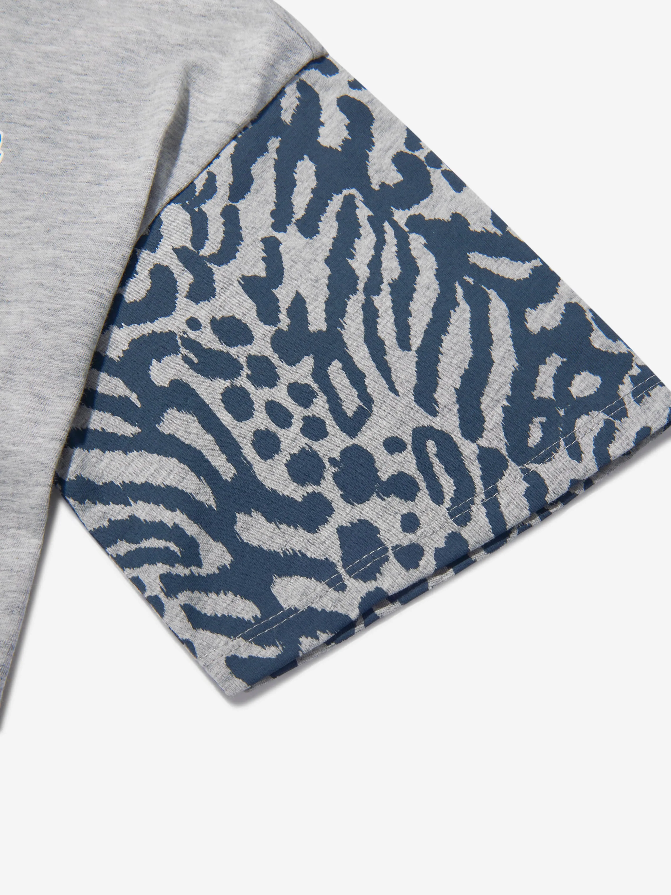 KENZO Girls Cotton Jersey Tiger T-Shirt