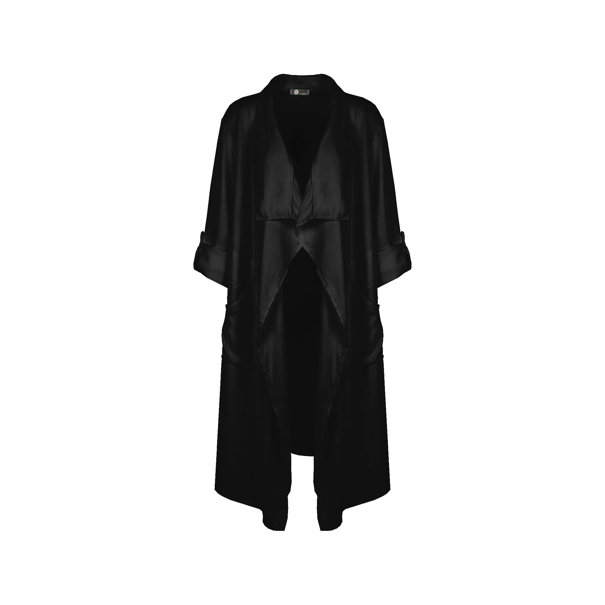 M Made in Italy  Women's Woven Long Sleeve Cardigan