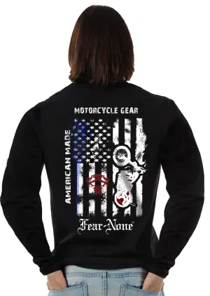Men's Classic "Old Glory Rider" Shirt (back)