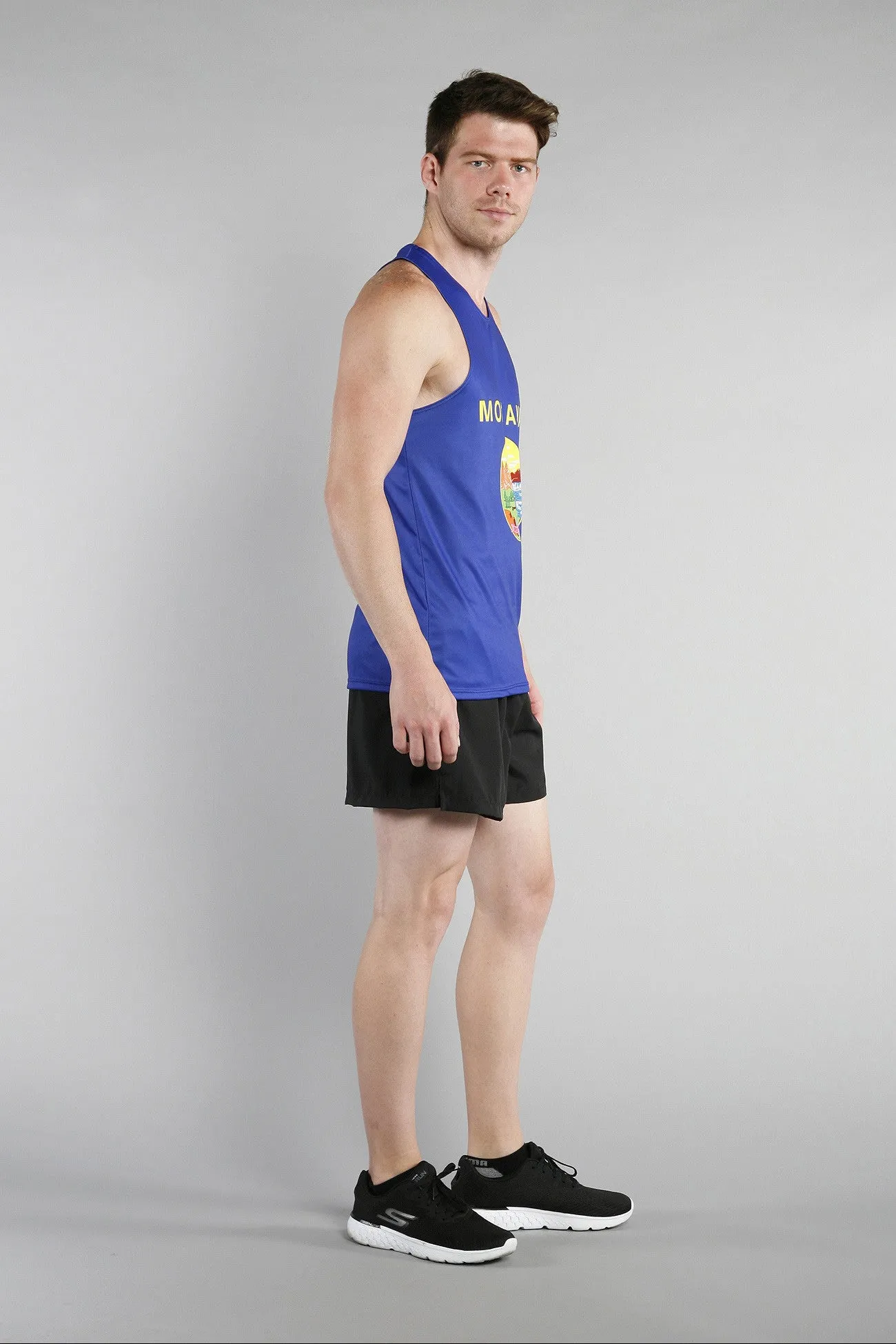 Men's Competitor Lite Printed Singlet [M] - Montana