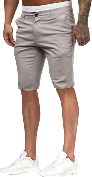 Mens Trendy Cargo Shorts Regular Fit Solid Combat Street Hipster Pants Track Tactical Casual Outdoor Hiking Traveling Bermuda