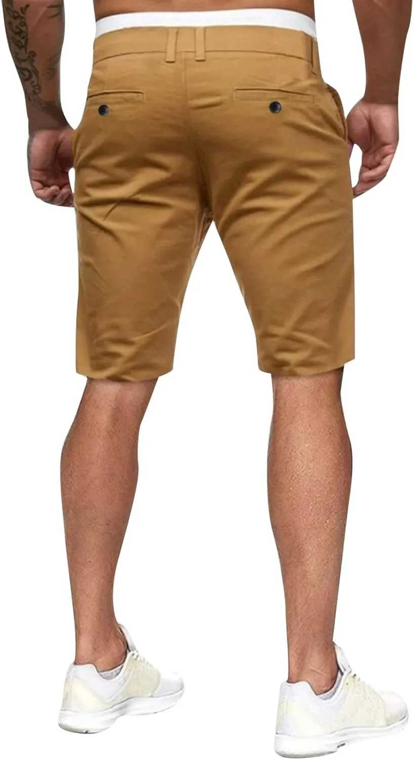 Mens Trendy Cargo Shorts Regular Fit Solid Combat Street Hipster Pants Track Tactical Casual Outdoor Hiking Traveling Bermuda