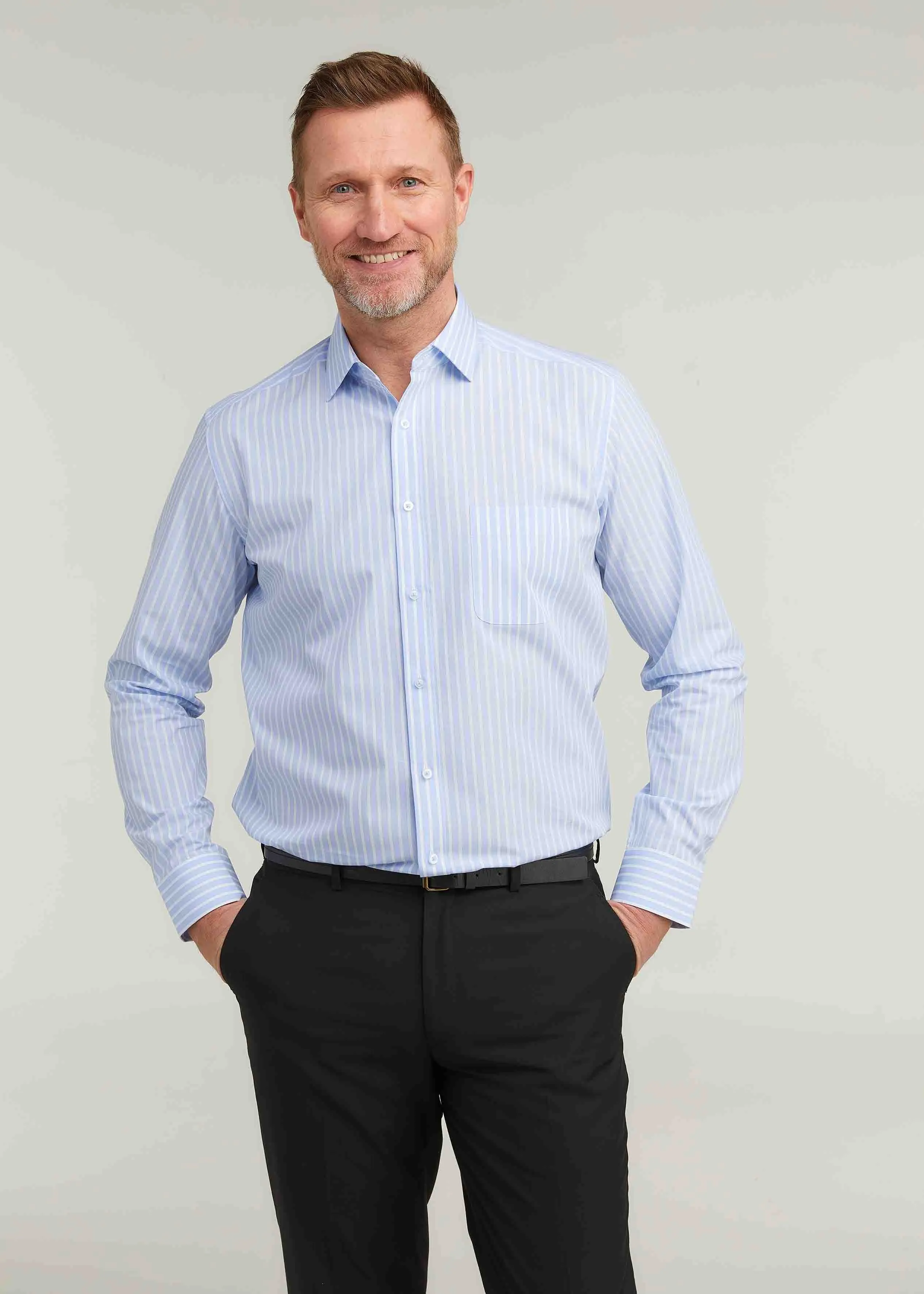 Miles Cotton VELCRO® Brand Fastening Shirt