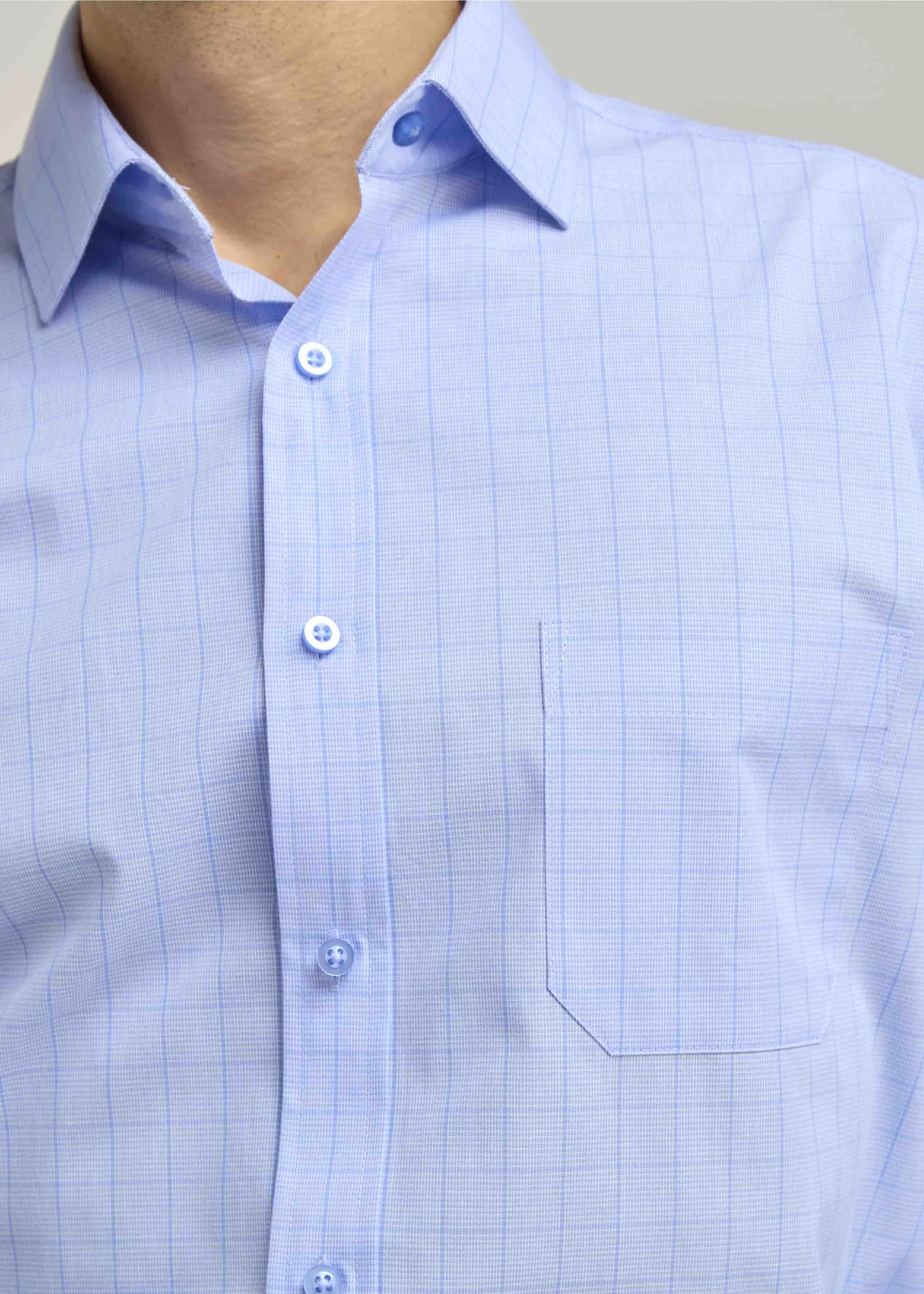 Miles Cotton VELCRO® Brand Fastening Shirt