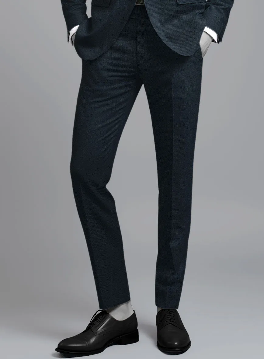 Napolean Stretch Sailor Blue Wool Pants