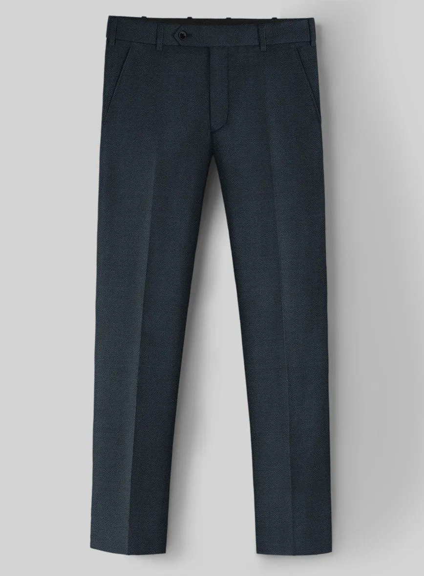 Napolean Stretch Sailor Blue Wool Pants