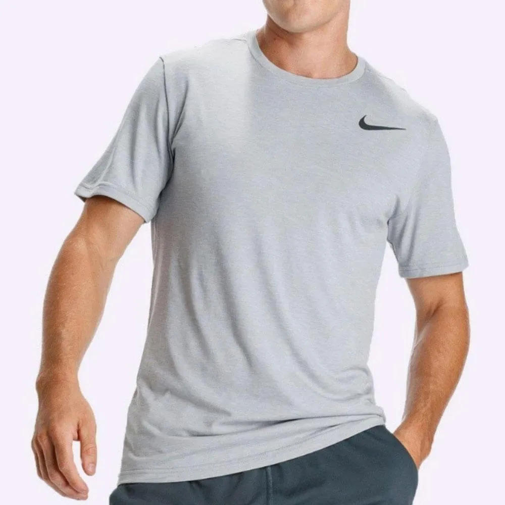 Nike Breathe - Men's Training Top - Vast Grey/Atmosphere Grey/Black