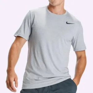 Nike Breathe - Men's Training Top - Vast Grey/Atmosphere Grey/Black