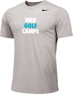 Nike Golf Camps Short Sleeve Dri-Fit Tee - Carbon Heather