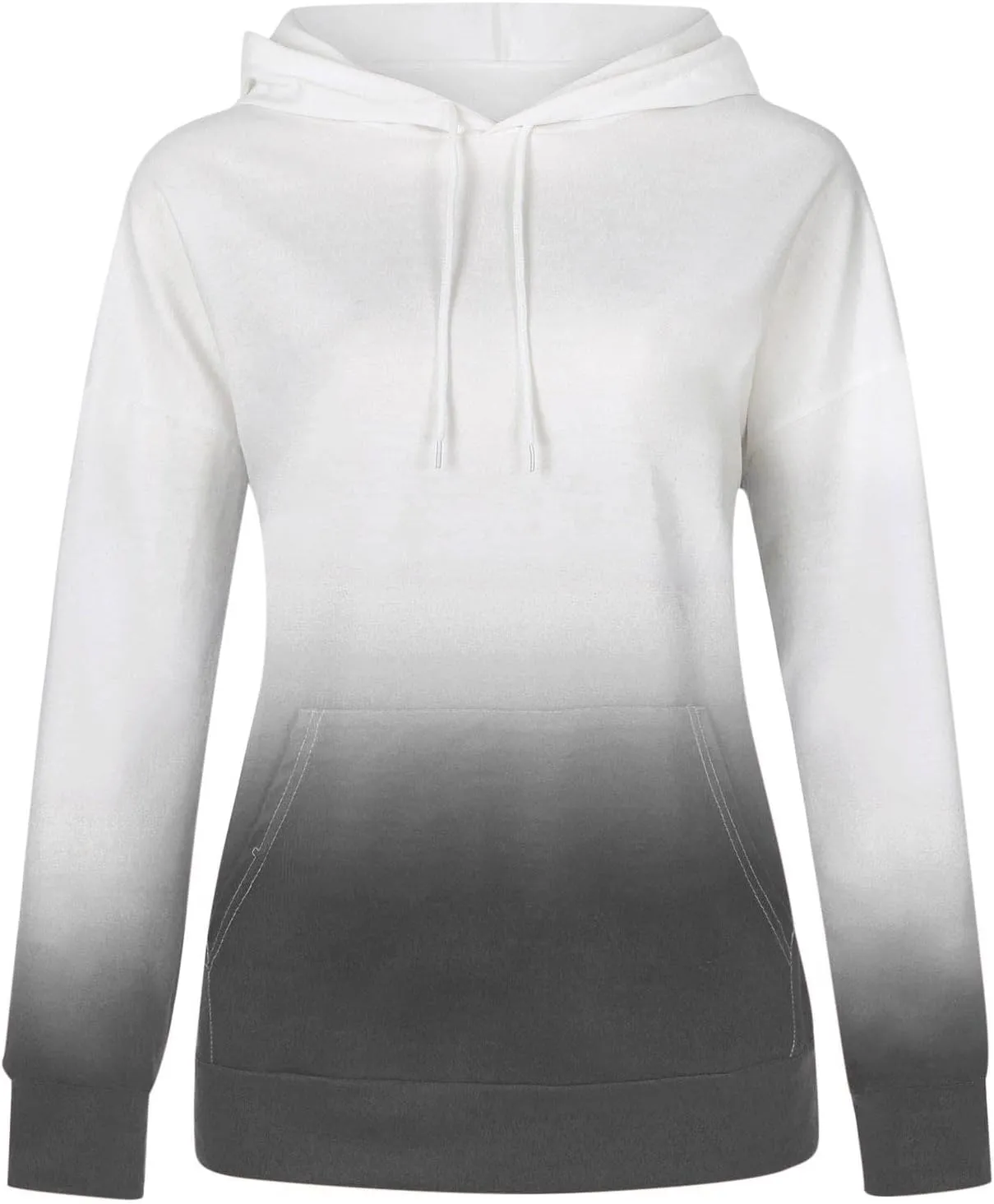 Oversized Hoodies for Women Fashion Long Sleeve Tie Dye Sweatshirts 2024 Fall Preppy Pullover with Pockets
