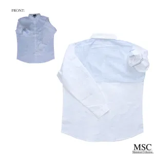 Seersucker Button-Up Cover Up Shirts