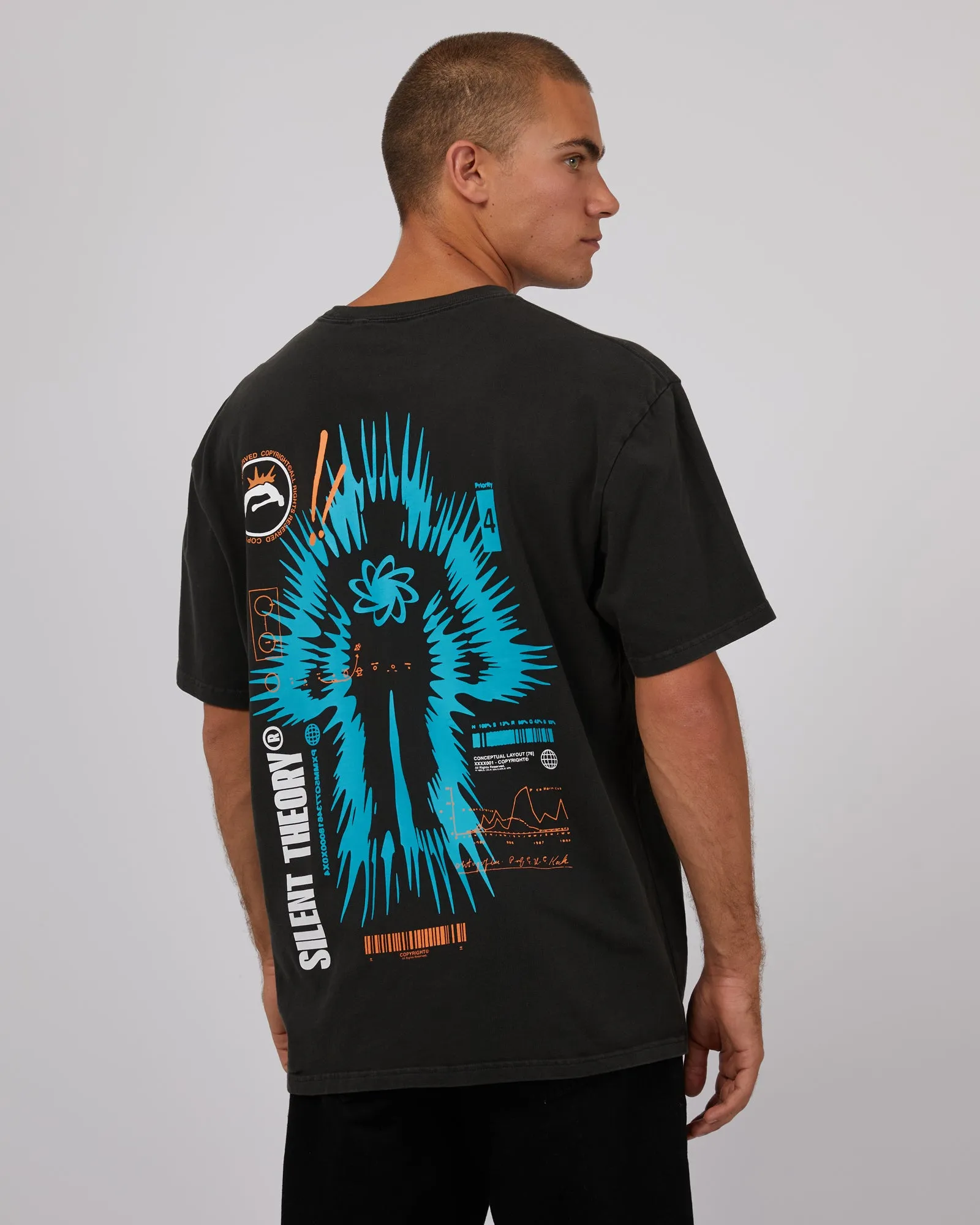 Sensation Tee Washed Black