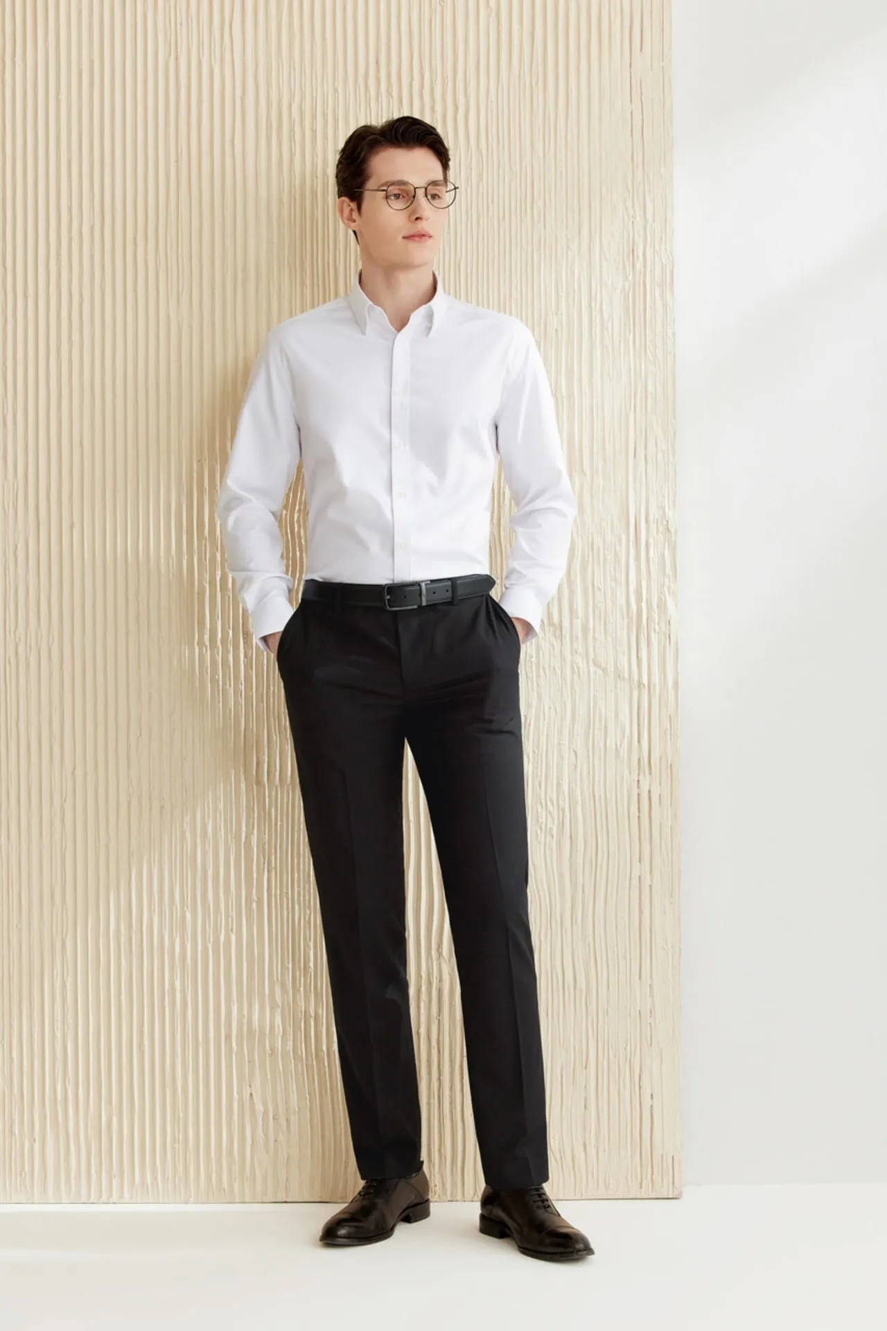 Silky Touch Stretch Dobby Twill Smart Fit Shirt