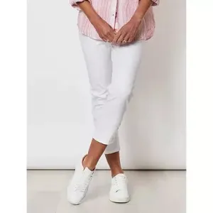 Stretch Twill Pant - White